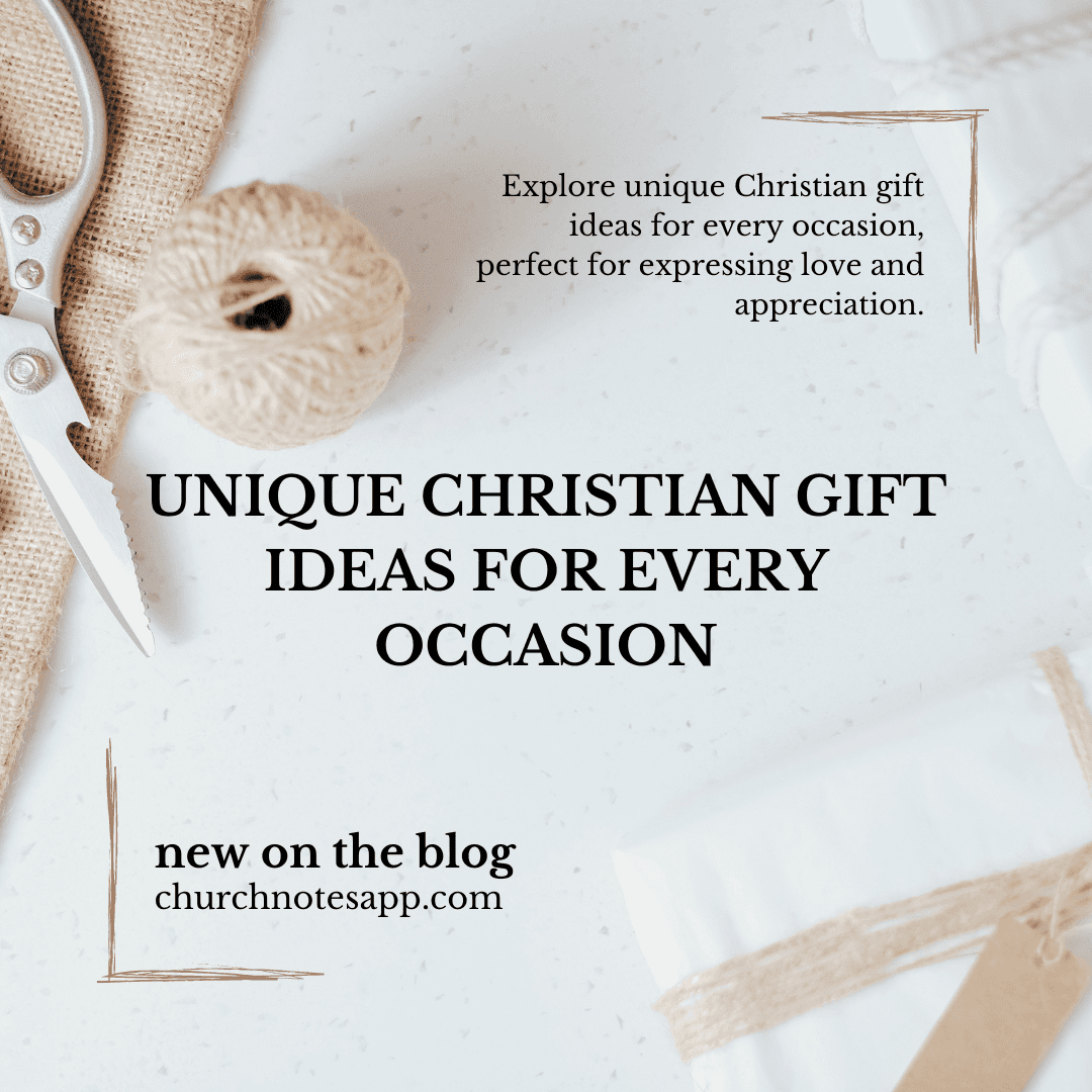 Unique Christian Gift Ideas for Every Occasion